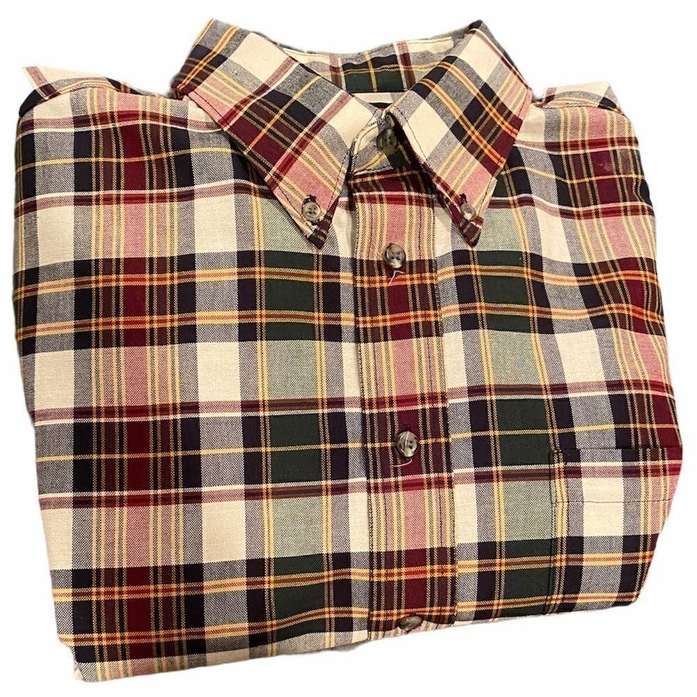Twenty X Button Up Plaid Shirt Size Large